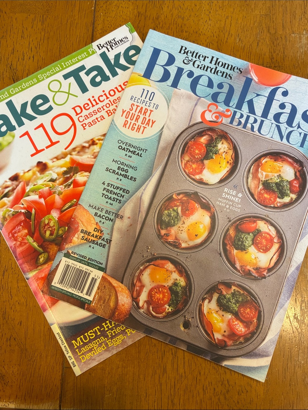 Better Homes And Gardens Breakfast & Brunch - Make & Take cookbook magazines